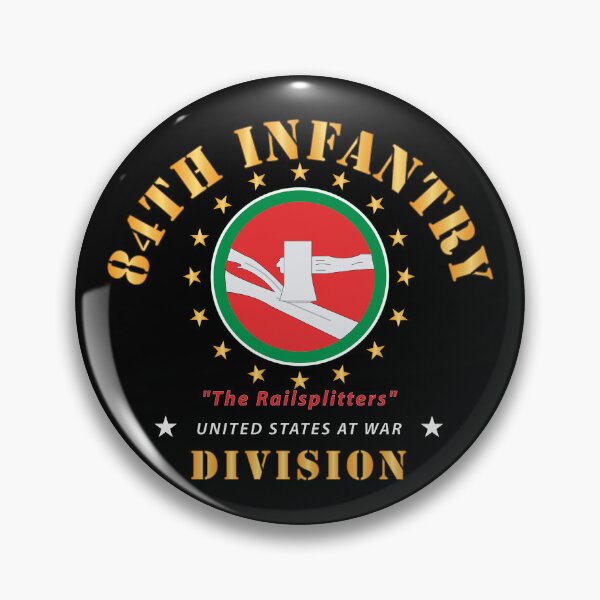 Item preview, Army - 84th Infantry Division - The Railsplitters wo DS X 300 designed and sold by Military Insignia Products.