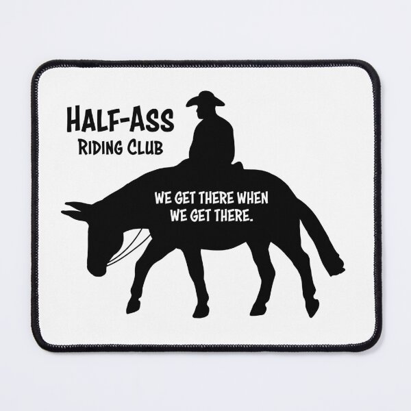 Item preview, Mule Riding Club Version 2 - MALE RIDER designed and sold by Melissa Bradshaw.