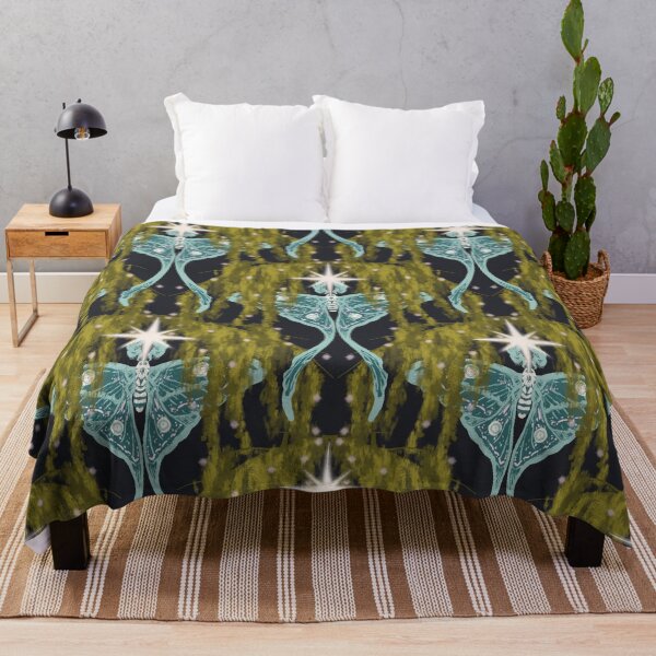 Item preview, Moss Moth Under the Stars designed and sold by Valerie Englehart.