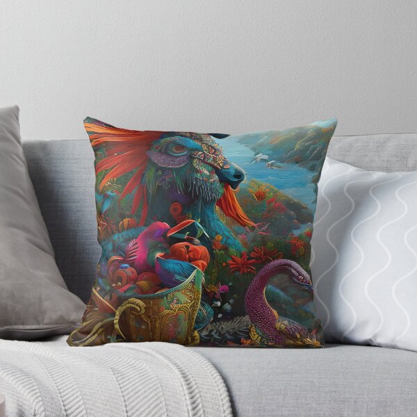 Item preview, Chambala Waters of Paradise Surrealist painting like digital art of The Sea of Chaos Surrealist style designed and sold by Ataraxia  Apparel.
