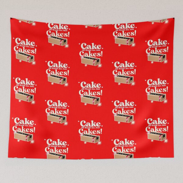 Item preview, Cake All World are Just Cakes! designed and sold by SerenaBliss.