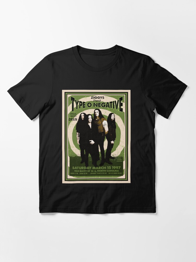 Type O Negative Essential T-Shirt for Sale by safiyabegone