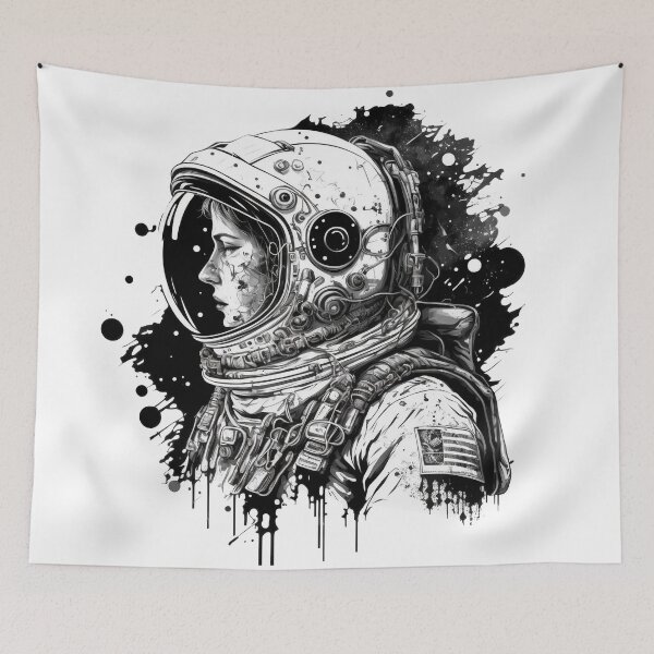 Item preview, The Graffiti Explorer: A High-Tech Adventurer in Space designed and sold by Abili-Tees.