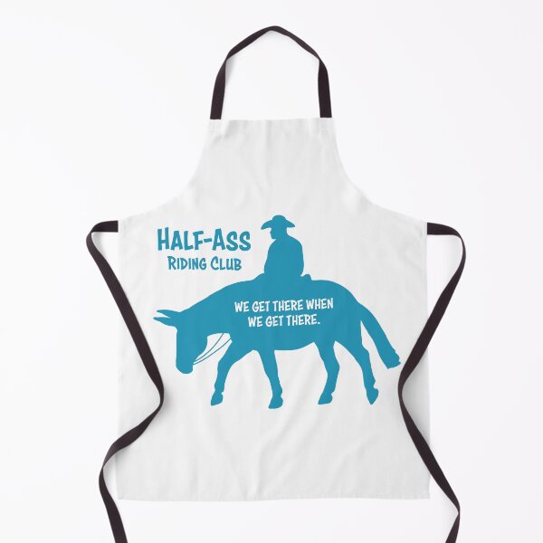Item preview, Mule Riding Club Version 2 - Teal - MALE RIDER designed and sold by Melissa Bradshaw.