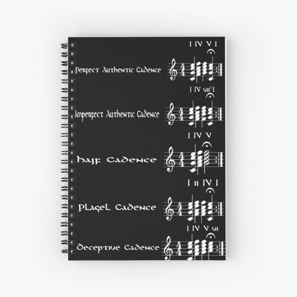 Cadencias Cuaderno de espiral