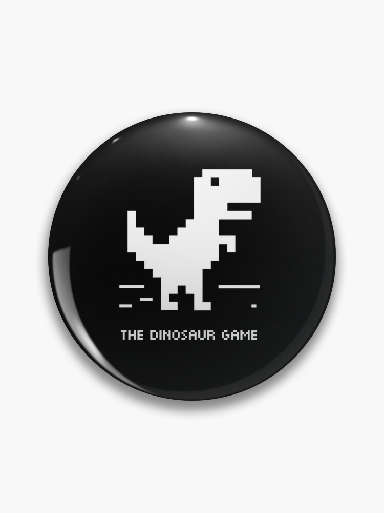 Google's Offline Dinosaur Game - Dino Trex Super Tap to Play Pin