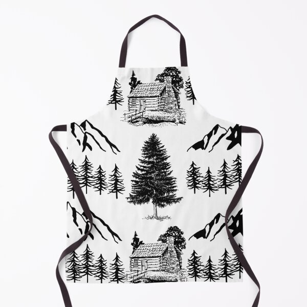 Item preview, Mountain Cabin Pattern designed and sold by LifeNonchalant.