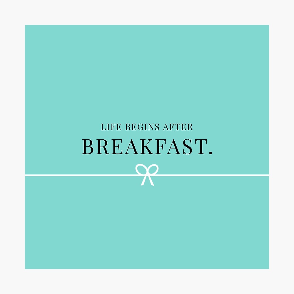 ALL ABOUT BREAKFAST. 4 Poster