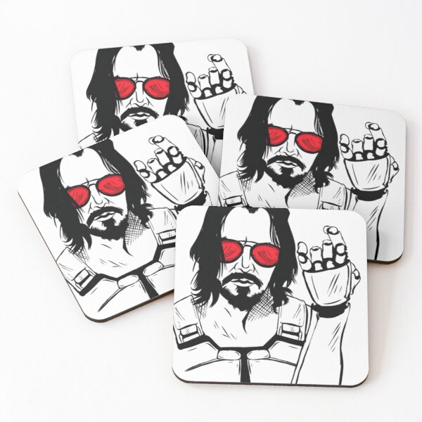 Item preview, Cyberpunk's Keanu Reeves  designed and sold by rotiliciobanf.