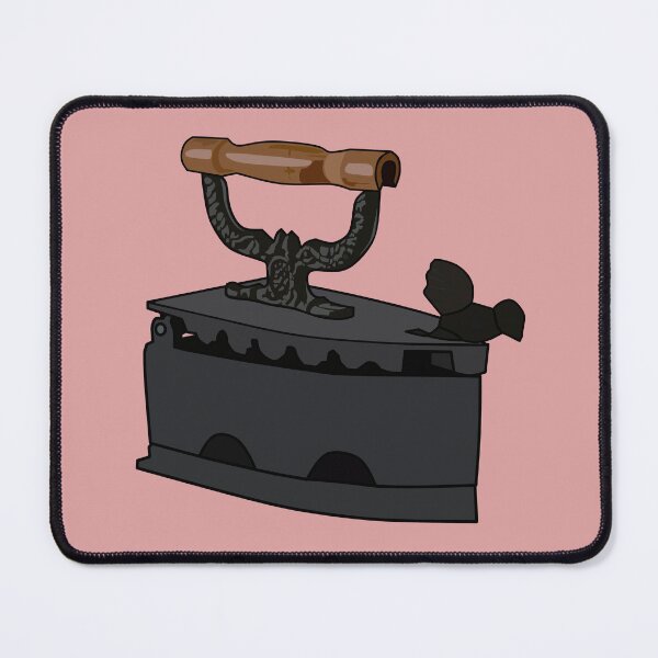 Item preview, Charcoal iron cartoon illustration designed and sold by Misscartoon.