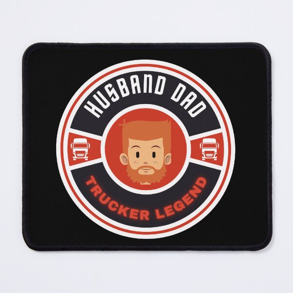 Item preview, Awesome Mens Husband Dad Trucker Legend designed and sold by awCurve.