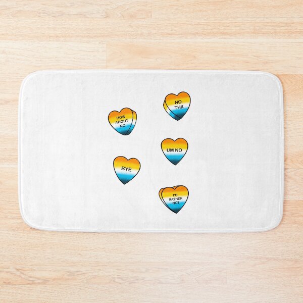 Item preview, Aroace candy hearts flag designed and sold by juhsmin.