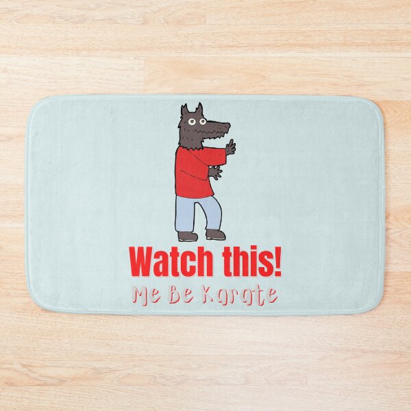Item preview, Watch This Me Be Karate Wolf. For a karate person, for a karate instructor, for a karate school. designed and sold by Wentoo.