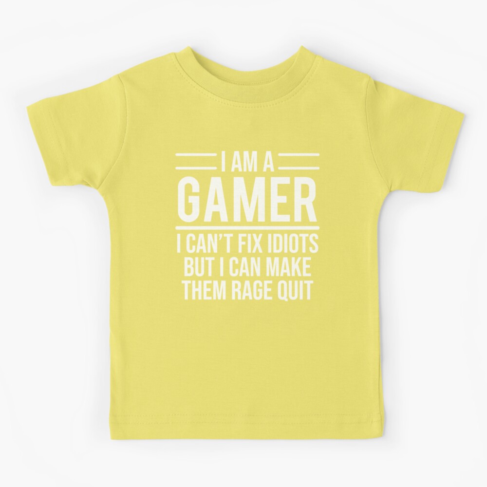  Warning I Make Boys Rage Quit Funny Video Games Gaming Gamer  T-Shirt : Clothing, Shoes & Jewelry