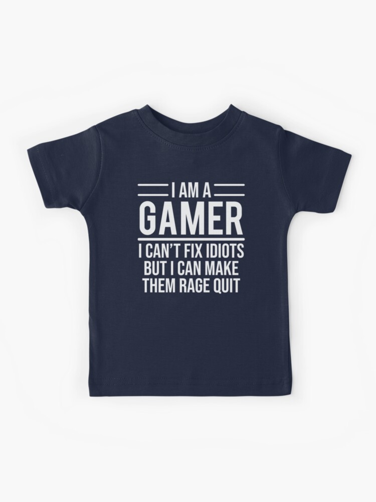 I Make Boys Rage Quit - Pro Gamer Girl T-Shirt : Clothing,  Shoes & Jewelry