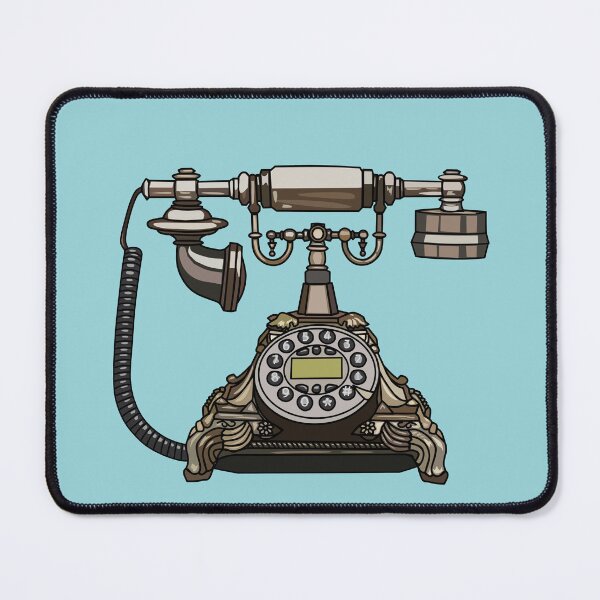 Item preview, Telephone cartoon illustration designed and sold by Misscartoon.