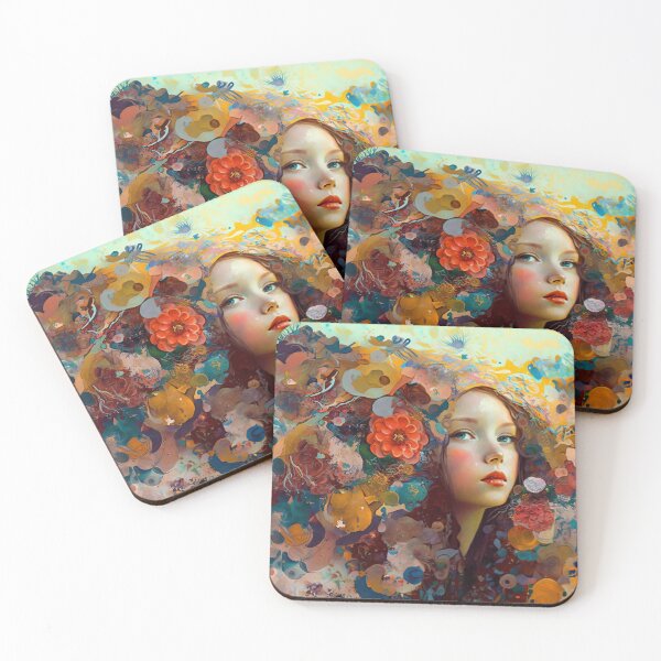Item preview, Pensamientos florales (3/4) designed and sold by sabantha.