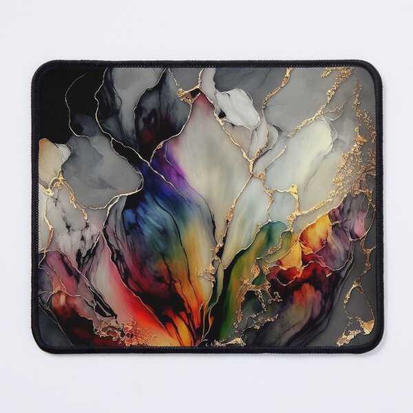 Item preview, Tulip Symphony - Alcohol Ink Resin Art designed and sold by inkvestor.
