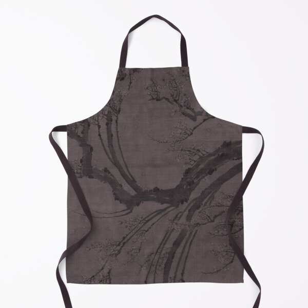 Item preview, Charcoal Grey Black Zhang You 15th Century Antique Chinese Art Square Cropped Ink Antique Painting designed and sold by kattakitty.