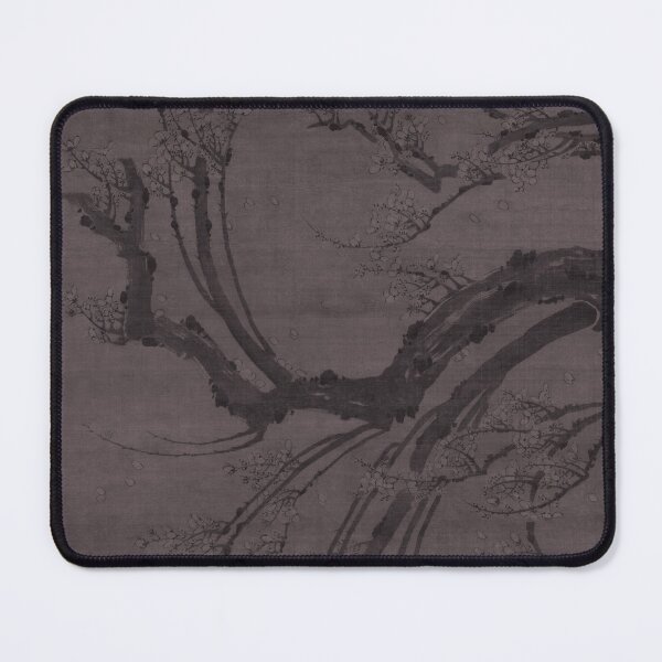 Item preview, Charcoal Grey Black Zhang You 15th Century Antique Chinese Art Square Cropped Ink Antique Painting designed and sold by kattakitty.