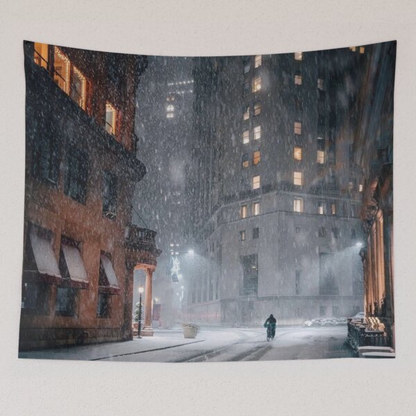 Item preview, Snowing in Manhattan designed and sold by Maddie4Real.
