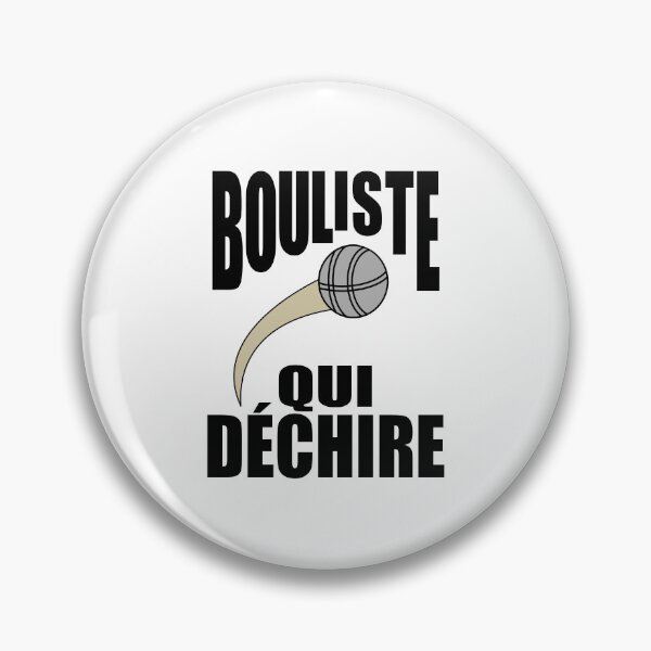 Aperçu de l'œuvre Cadeau Pétanque - Bouliste qui déchire créée et vendue par RomualdGR.