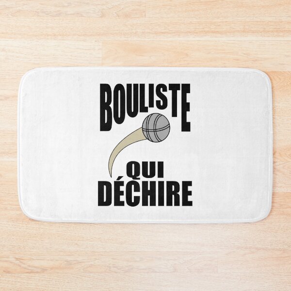 Aperçu de l'œuvre Cadeau Pétanque - Bouliste qui déchire créée et vendue par RomualdGR.