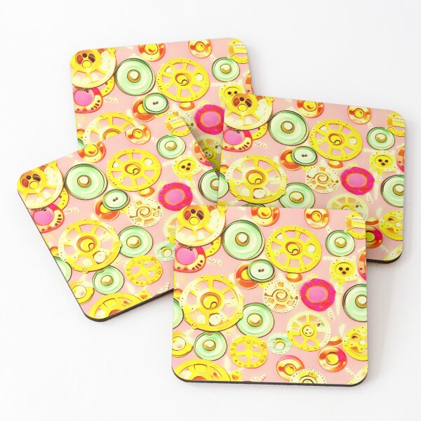 Item preview, Abstract Buttons and Wheels designed and sold by asurtiumgreen.