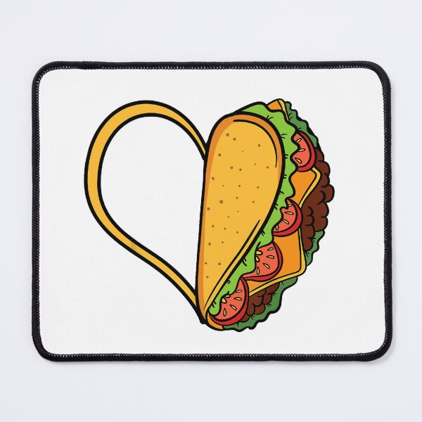 Item preview, Tacos Heart Mexican Dish Street Food Chili Taquitos Flautas designed and sold by C3J7.
