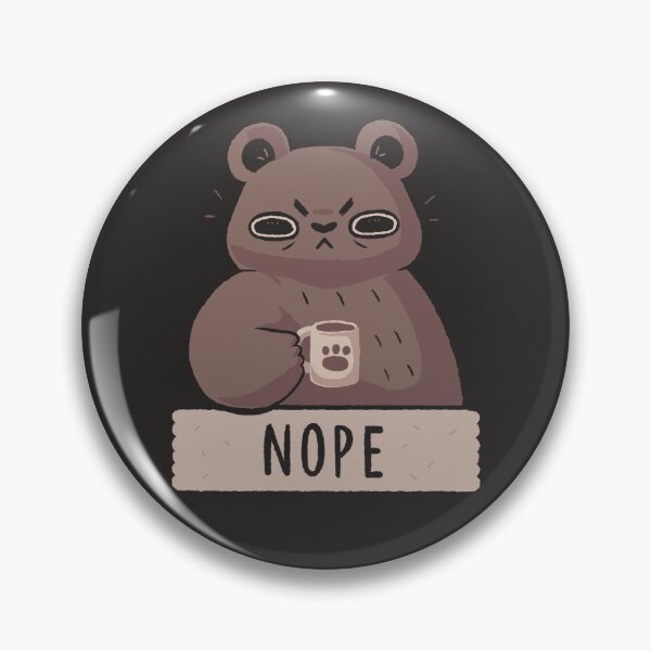 Item preview, Nope Bear designed and sold by xMorfina.