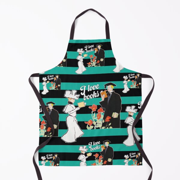 Item preview, I love books, nostalgic illustration, Edward Penfield designed and sold by Mauswohn.