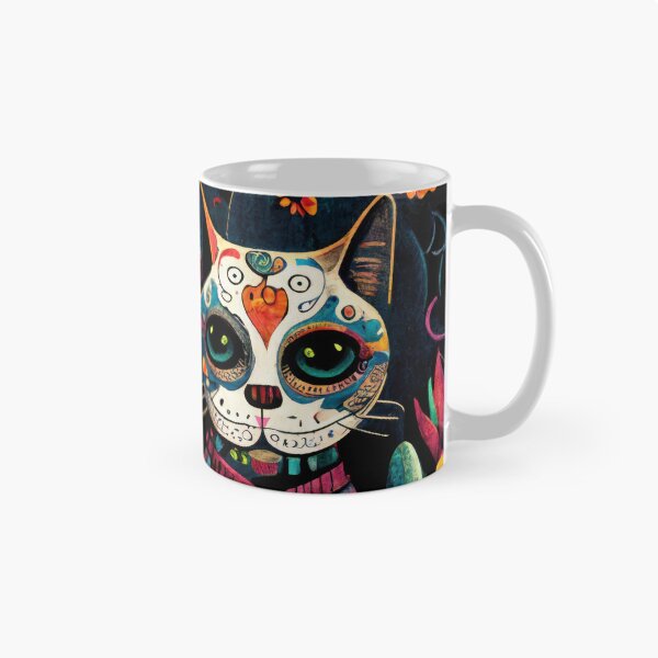 Item preview, Cats on Day of the Dead, Dia de Los Muertos designed and sold by newnomads-art.
