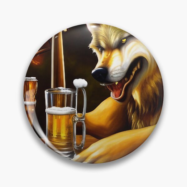 Item preview, Angry Drunk Wolf designed and sold by Steeshirts.