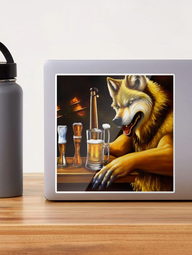Angry Drunk Wolf