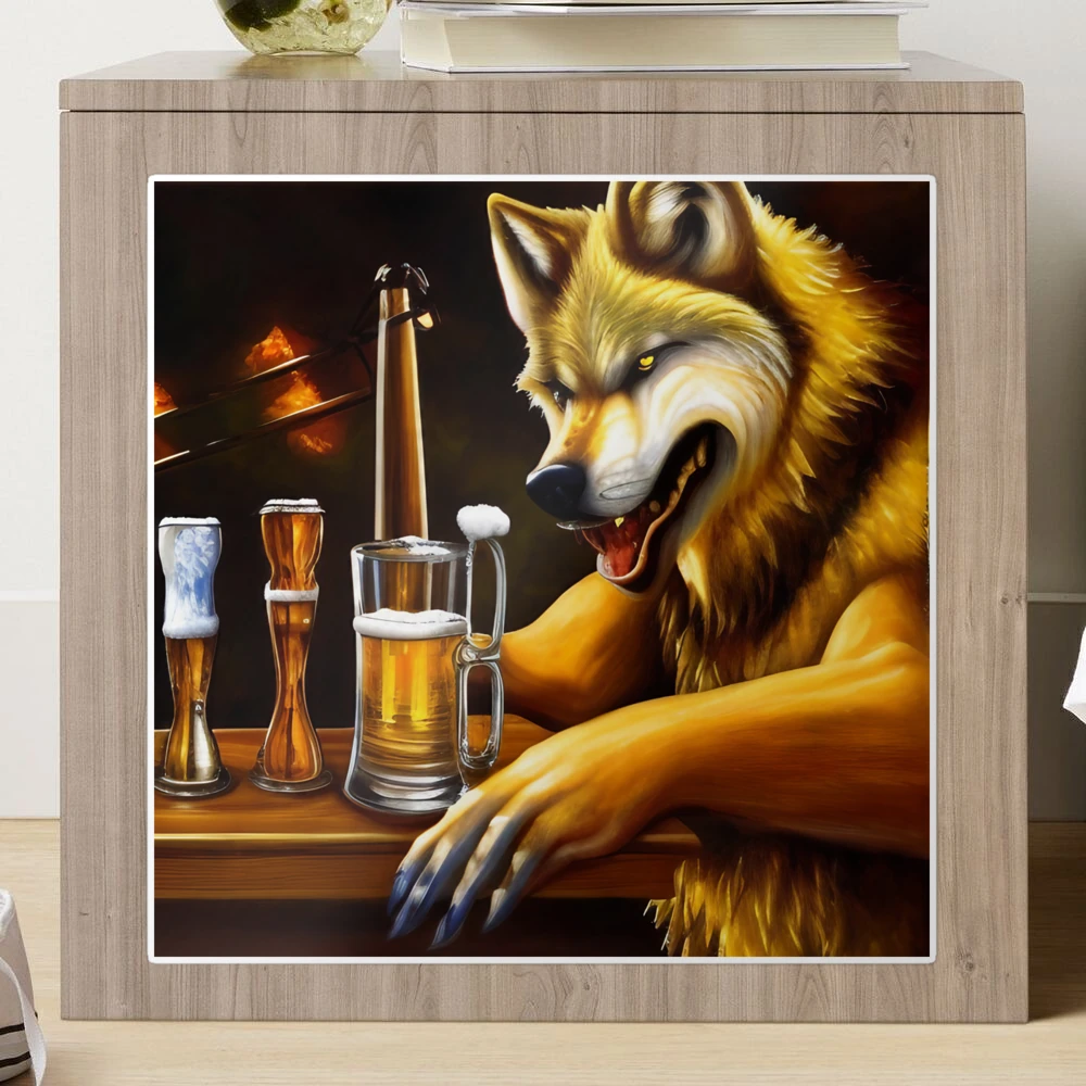 Angry Drunk Wolf