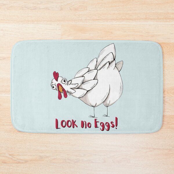 Item preview, Look No Eggs Chicken. For a farmer, for a chicken farmer, for a funny person. designed and sold by Wentoo.