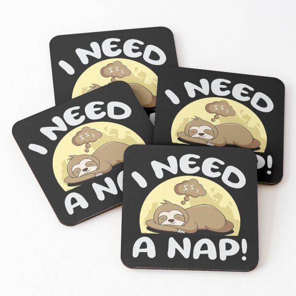 Item preview, I Need a Nap, Sloth Nap, Funny Gift for Sloth Lover designed and sold by DADA635.
