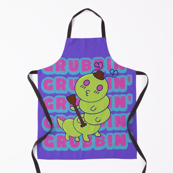 Item preview, Grubbin', Funny Kawaii Cute Caterpillar, Funny Word Play designed and sold by vystudio.