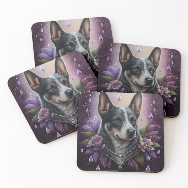 Item preview, Australian Cattle Dog Enchanted Elegance designed and sold by Nocturne  Paws.