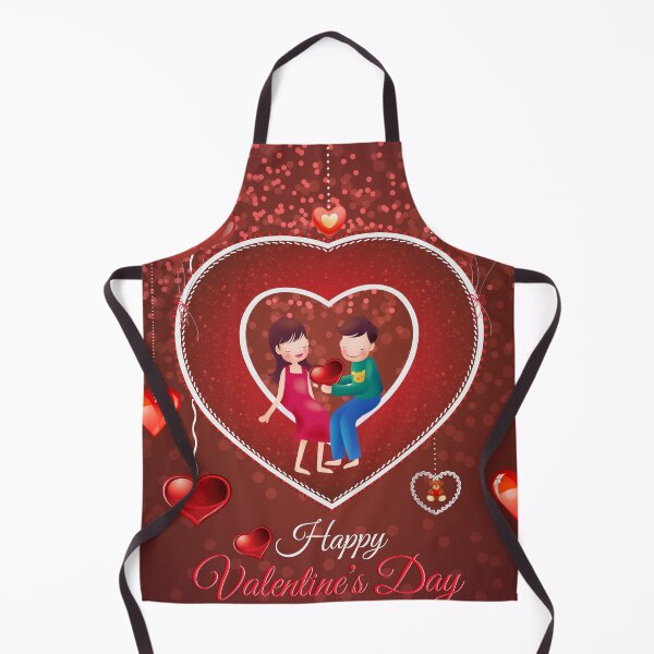 Item preview, Valentine's Day wish poster. Vector illustration. 3D red hearts with the couple. designed and sold by msdesignclub.