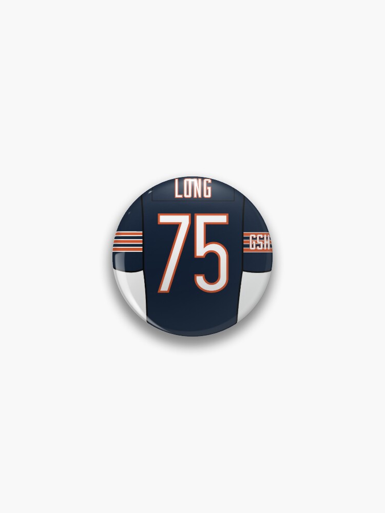 Kyle Long Jersey' Pin for Sale by bsweat