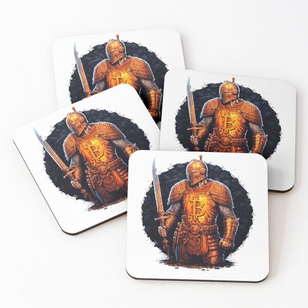 Item preview, Bitcoin Crusader designed and sold by CryptoBeings.
