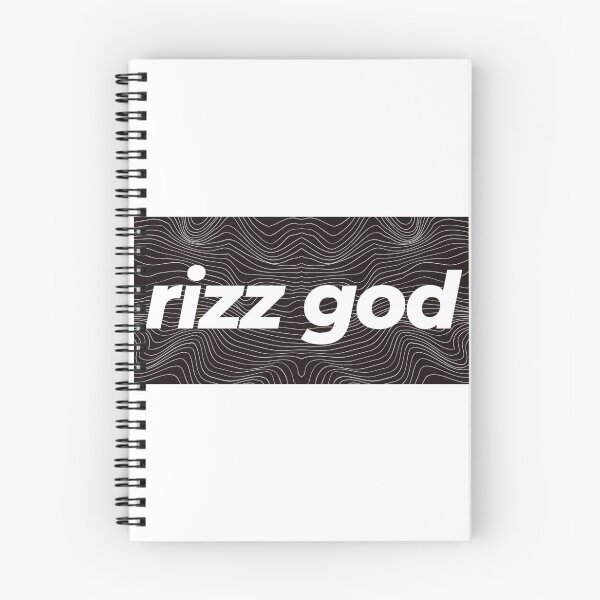 Item preview, Rizz God - TikTok (Black Background) designed and sold by garrettjordan.