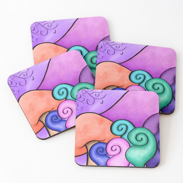Item preview, Bright Mushrooms designed and sold by SmoofyMcDoodle.