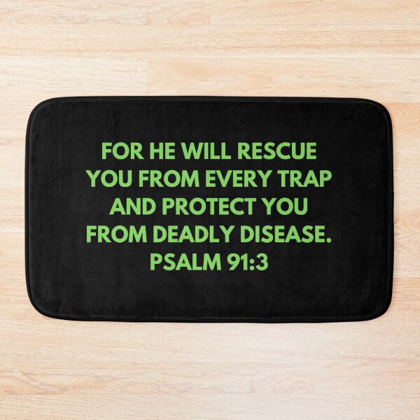 Item preview, Bible Verse Psalm 91:3 designed and sold by Prayingwarrior.