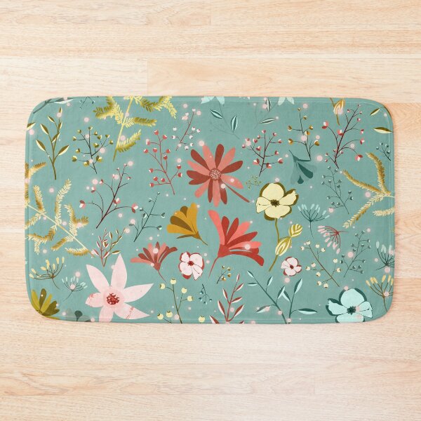 Item preview, Fireflies garden teal designed and sold by cesartorresart.