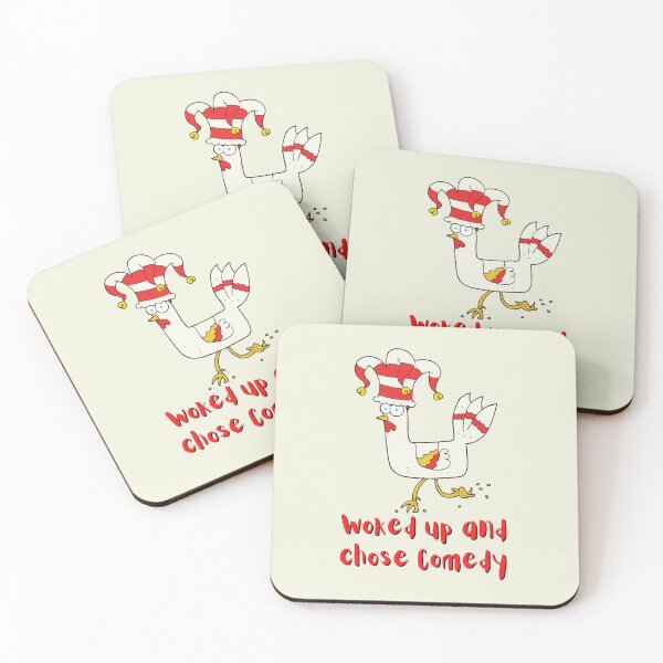 Item preview, Woked Up And Chose Comedy Funny Chicken Comedian. For a comedian, for a comedy club, for a funny person. designed and sold by Wentoo.