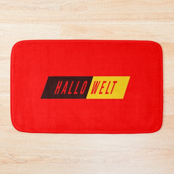 Item preview, Hallo Welt-Hello World-Python Code designed and sold by FridPix.