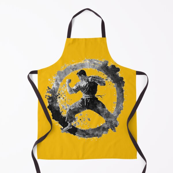 Item preview,  Martial arts fighter inside a stylized grunged circle designed and sold by Jarmo Piironen.