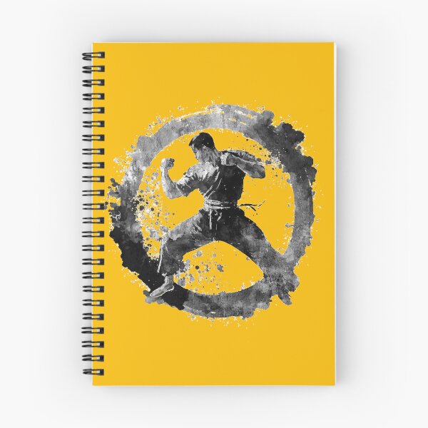 Item preview,  Martial arts fighter inside a stylized grunged circle designed and sold by Jarmo Piironen.